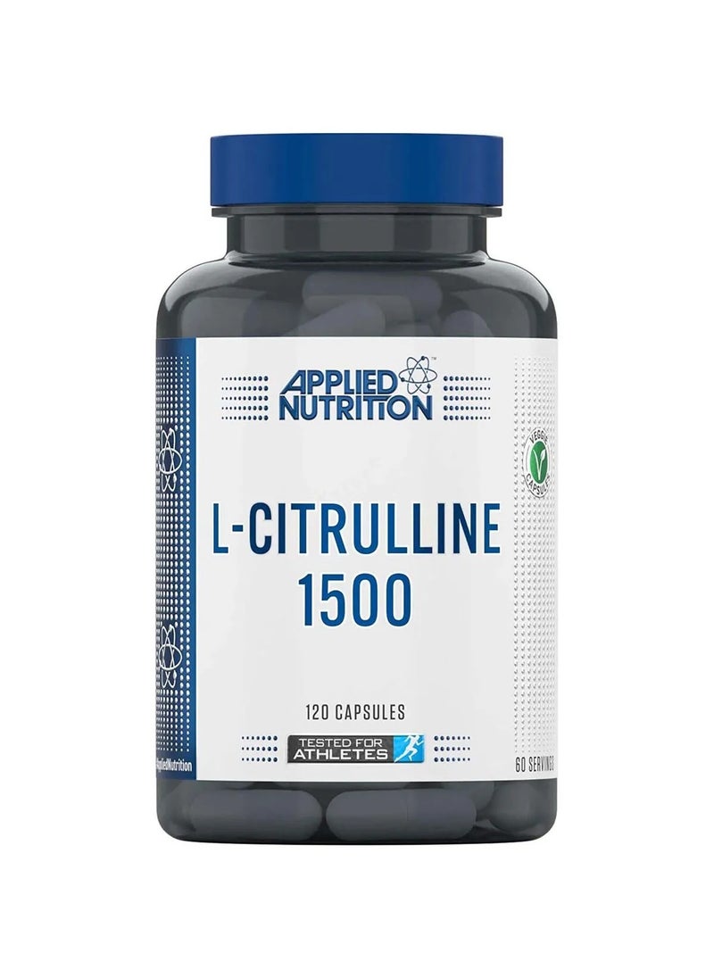 Applied Nutrition L-Citrulline 1500 - 120 Capsules: Boost Nitric Oxide Levels Naturally