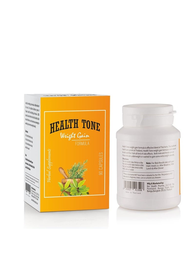 Health Tone Weight Gain Formula 90 Capsules