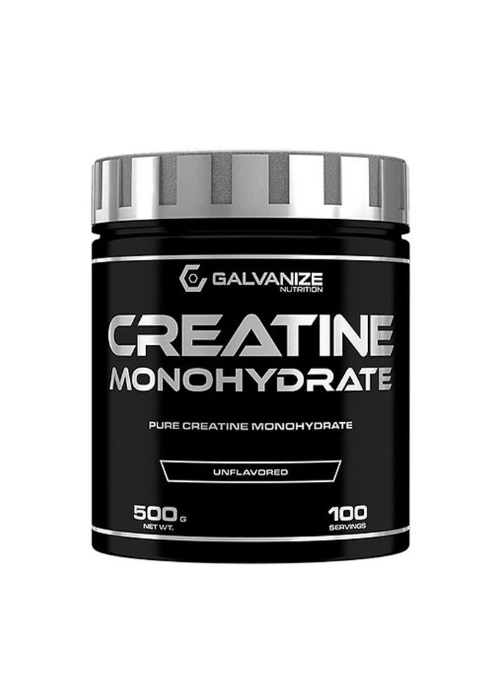 Galvanize Nutrition Creatine Monohydrate 500g – Pure & Unflavored for Enhanced Performance