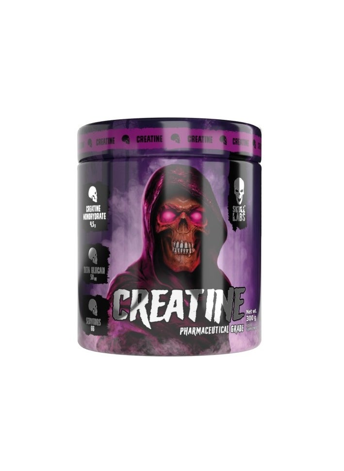 Skull Labs Creatine 300g – Pharmaceutical Grade for Strength & Performance Enhancement