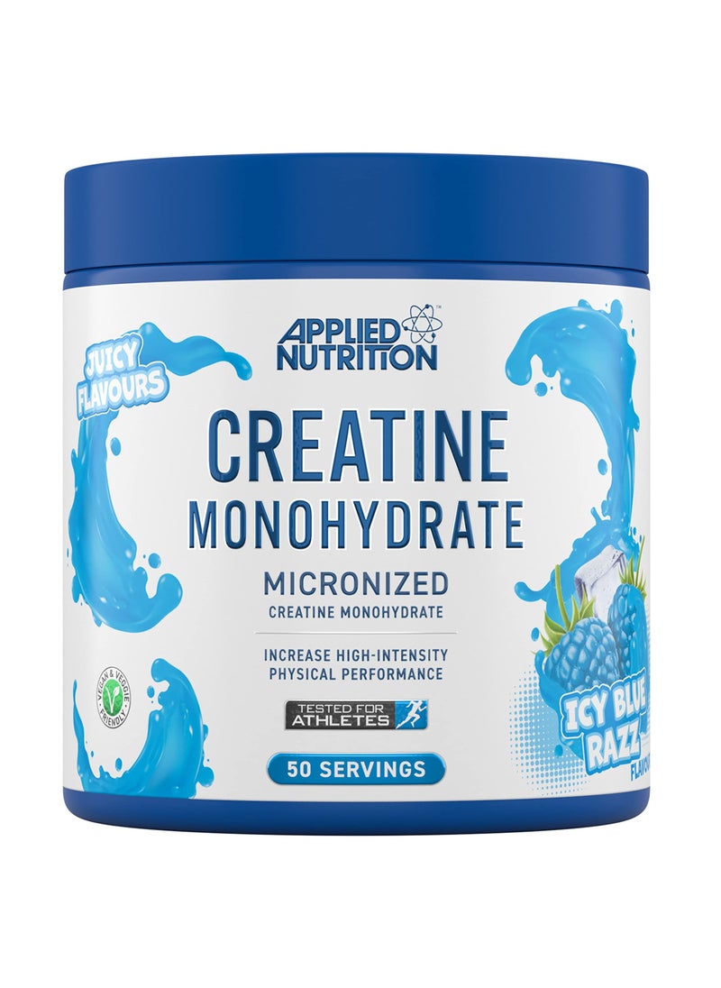 Applied Nutrition Micronized Creatine – Delicious Icy Blue Razz for Peak Athletic Performance