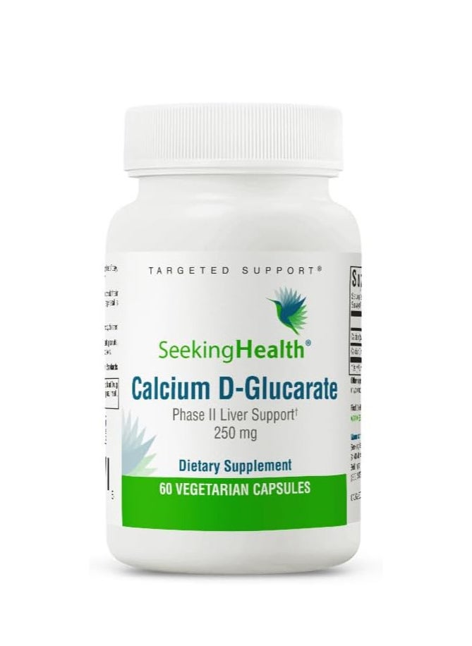 Health Calcium D-Glucarate - 60 vcaps