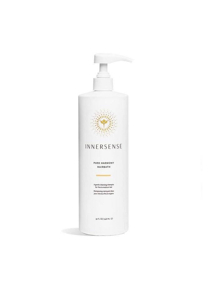 INNERSENSE Organic Beauty - Natural Pure Harmony Hairbath Shampoo | Non-Toxic, Cruelty-Free, Clean Haircare (32oz)