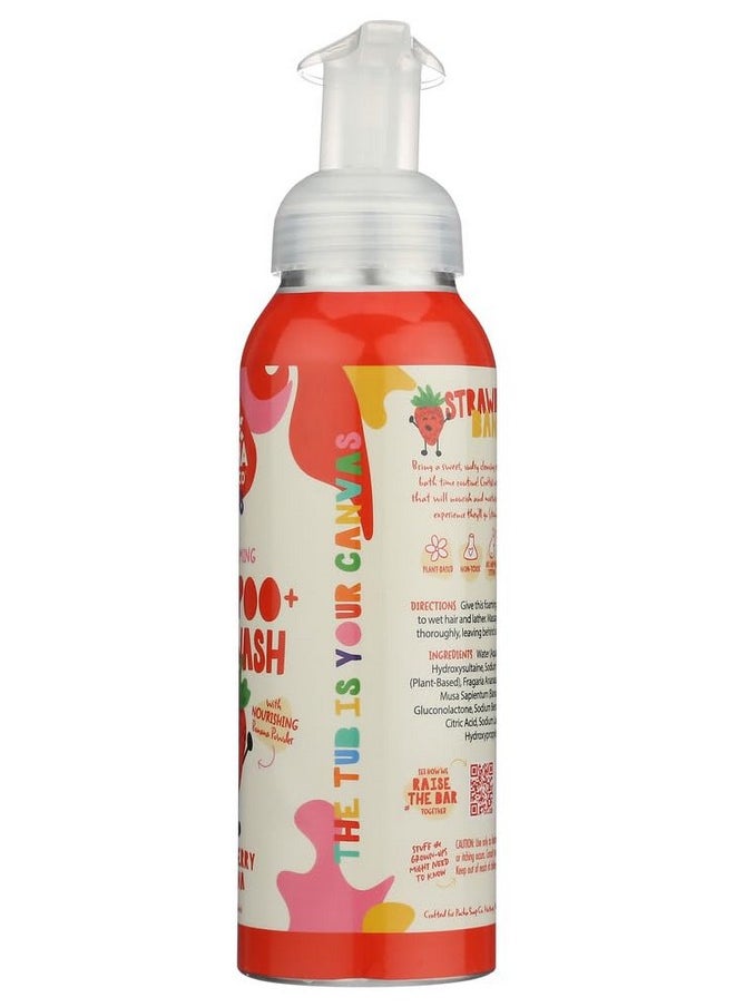 Pacha Soap Kids Strawberry Banana 2 In 1 Shampoo & Body Wash, 12 Fz