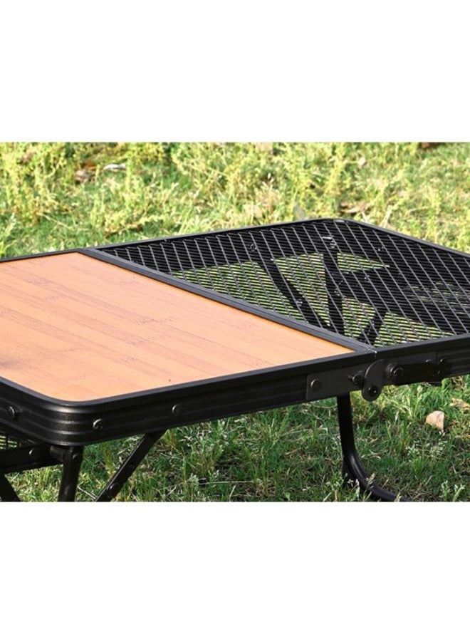 60*40cm Outdoor Table Foldable Grill Table for Camp Picnic Beach BBQ Party No: XH6040+NET