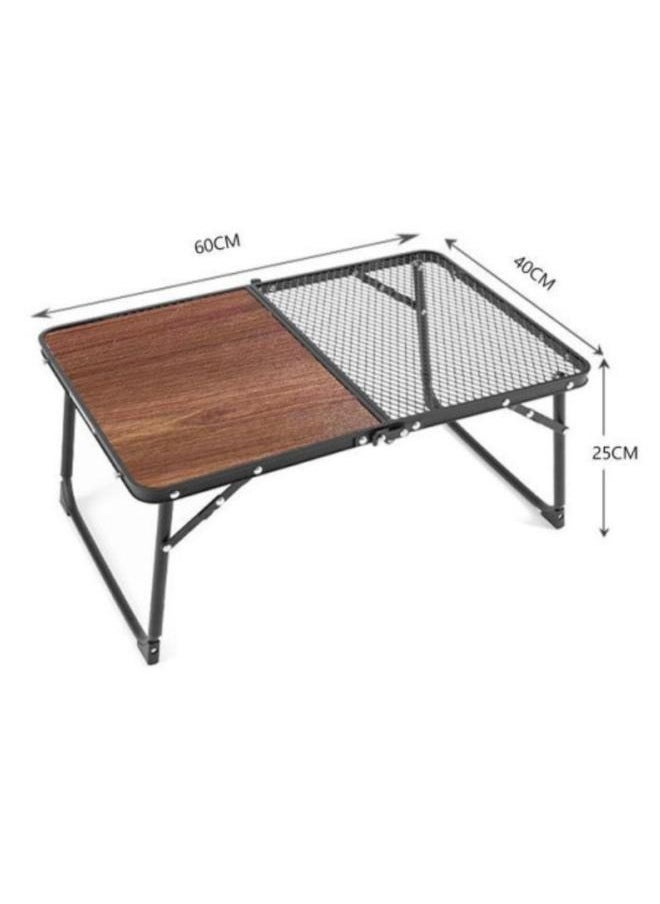 60*40cm Outdoor Table Foldable Grill Table for Camp Picnic Beach BBQ Party No: XH6040+NET