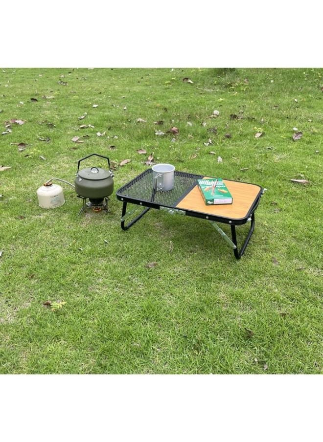 60*40cm Outdoor Table Foldable Grill Table for Camp Picnic Beach BBQ Party No: XH6040+NET