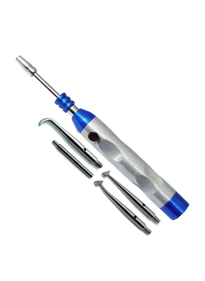 Dental Automatic Crown Remover W 3 Attachable Points and 1 Wrench Stainless Steel Instruments