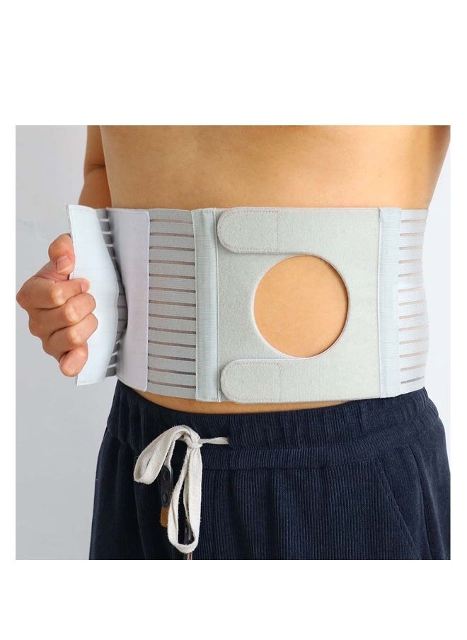 Abdominal Medical ostomy belt, Adjustable Stoma support belt Portable ileostomy colostomy belt, Universal Ostomy belt helps protection ostomy bag, for recovery after any abdominal surgery