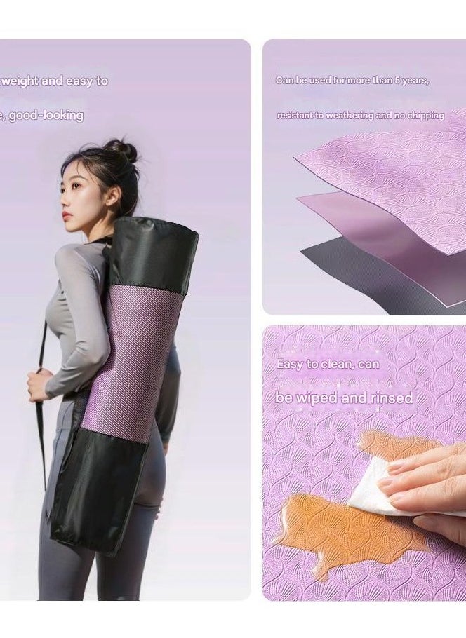 Yoga Specific Pad For Shock Absorption Sound Insulation Shock Absorption Anti Slip Fitness Home Use Thickened Exercise Yoga Pad For Hair Replacement Anti slip Thickened