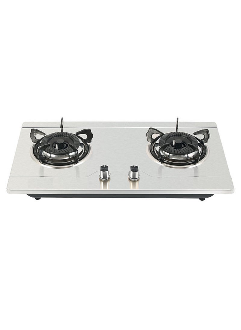 2 Burner Stainless Steel Gas Hob