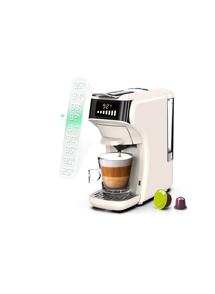 Multi Capsule Espresso Machine 6 in 1 Hot/Cold Brew Beige