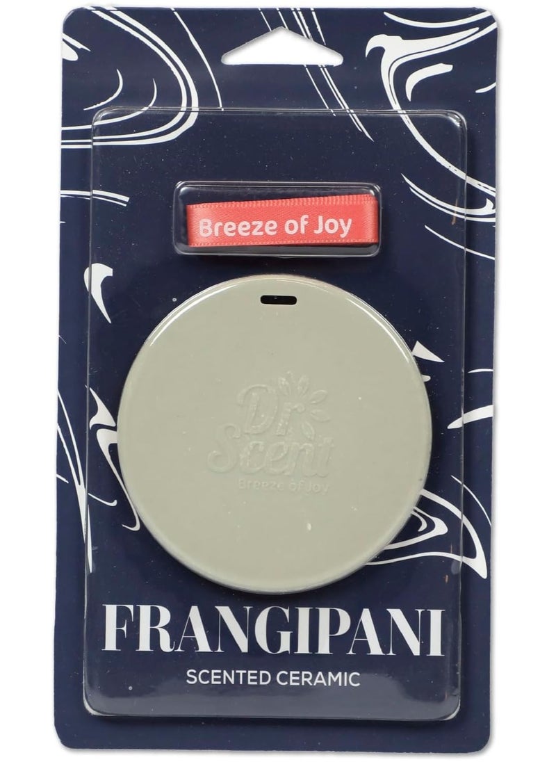 Dr Scent Breeze of Joy Ceramic , Luxurious and Delicate Notes with Long Lasting Fragrance. (Frangipani)