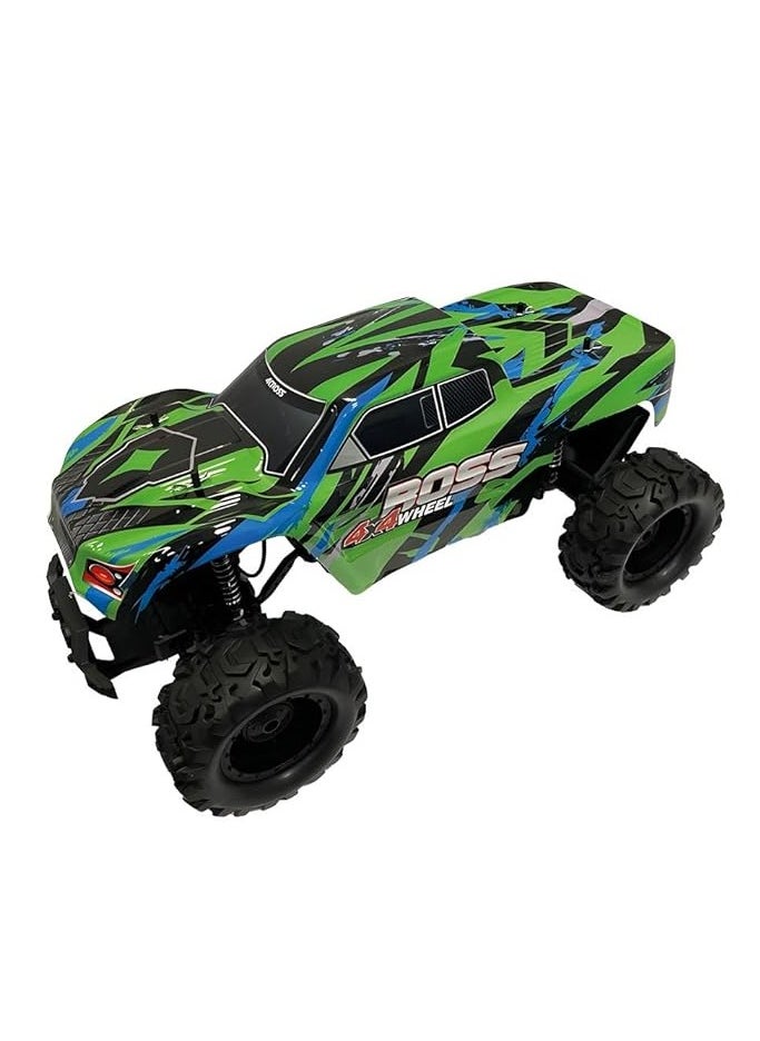 Sand Monster Remote Control Truck - 1:10 Scale RC Car, 4WD All-Terrains Toy Off Road Vehicle Monster Truck with Rechargeable Battery