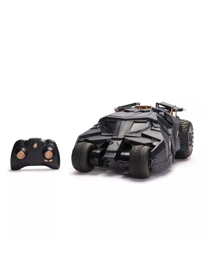 DC Batman The Dark Knight Trilogy 85th Anniversary Batmobile Tumbler Remote Control Car (1:15)