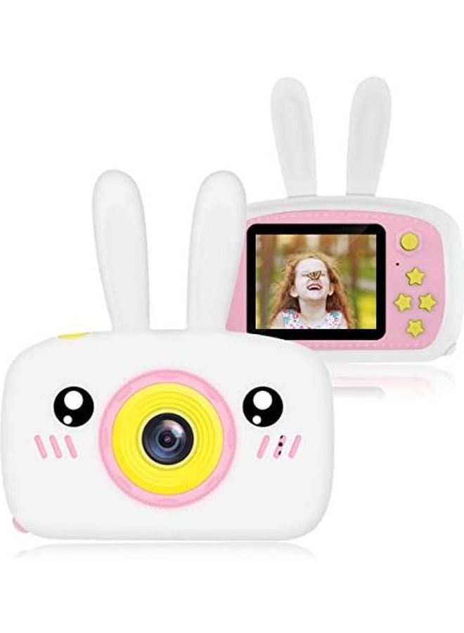 Portable Mini Digital Rechargeable Children Camera With Rabbit Cover