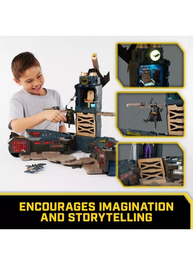 DC Batman Ultimate Transforming Batmobile Playset