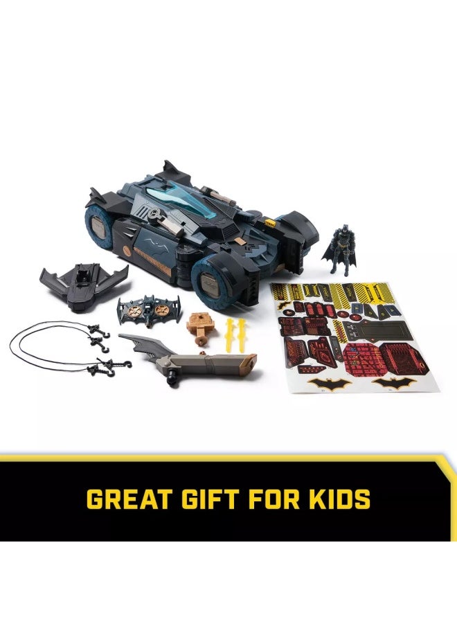 DC Batman Ultimate Transforming Batmobile Playset