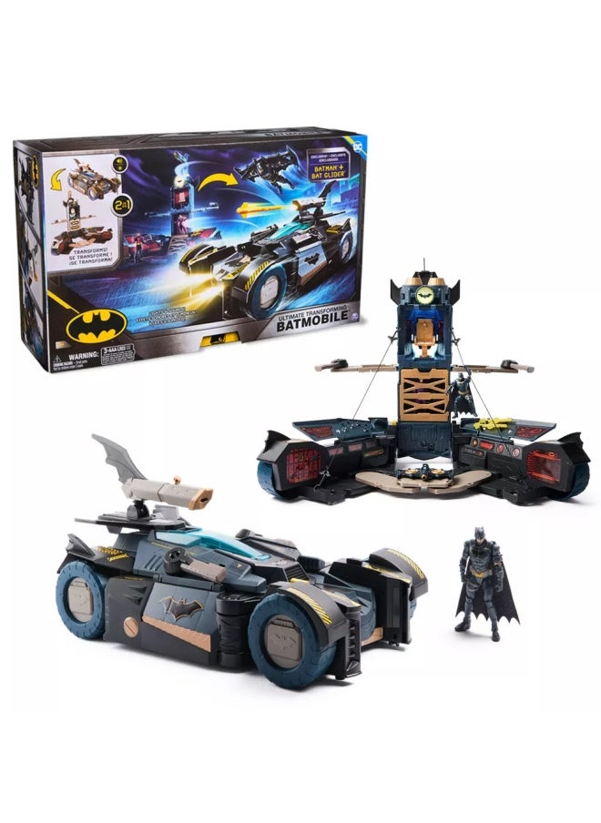 DC Batman Ultimate Transforming Batmobile Playset