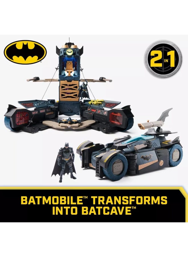 DC Batman Ultimate Transforming Batmobile Playset