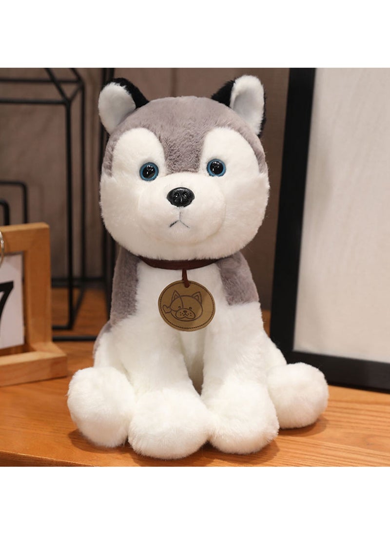 25 CM Simulation Dog Plush Toy Soft Stuffed Cute Animal Doll For Girls And Boys All Ages Gift (Style 5)