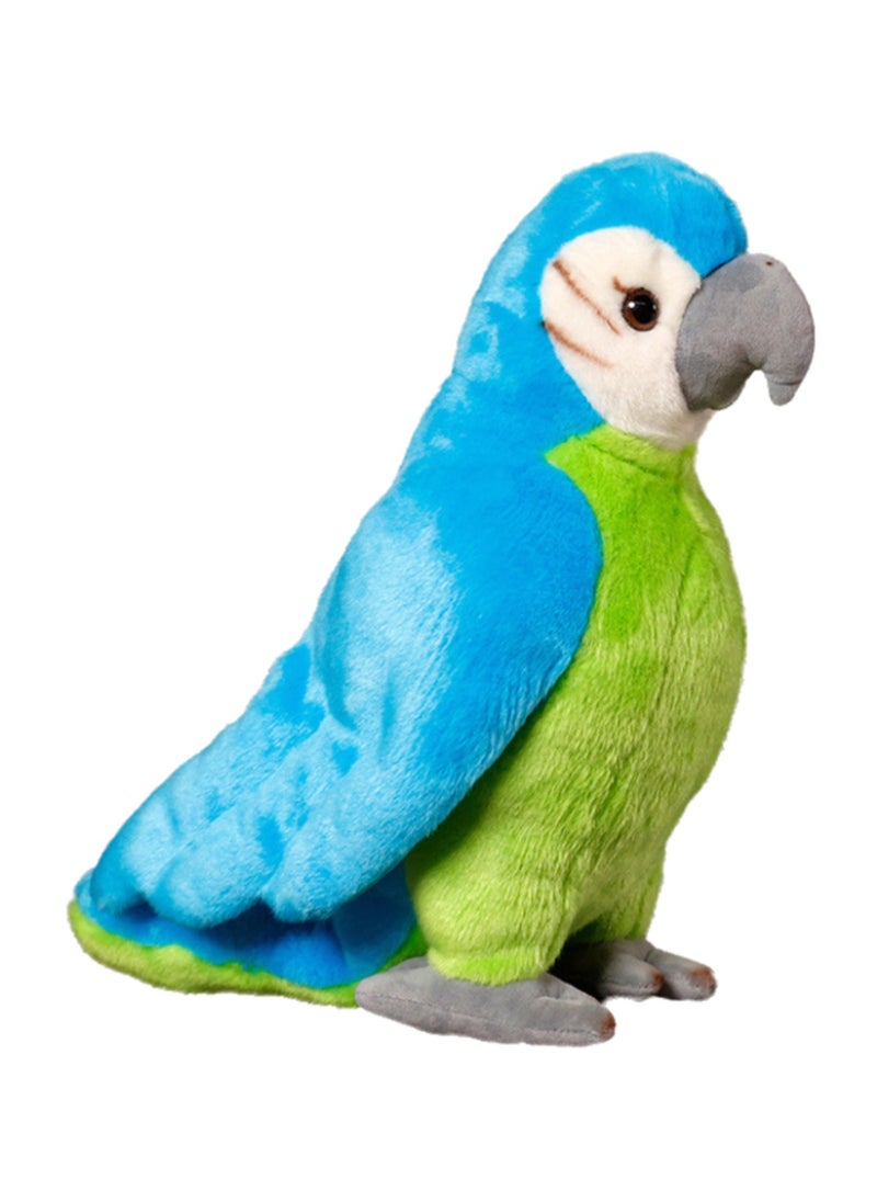 25 CM Simulation Parrot Plush Toy Soft Stuffed Cute Animal Doll For Girls And Boys All Ages Gift (Style 1)