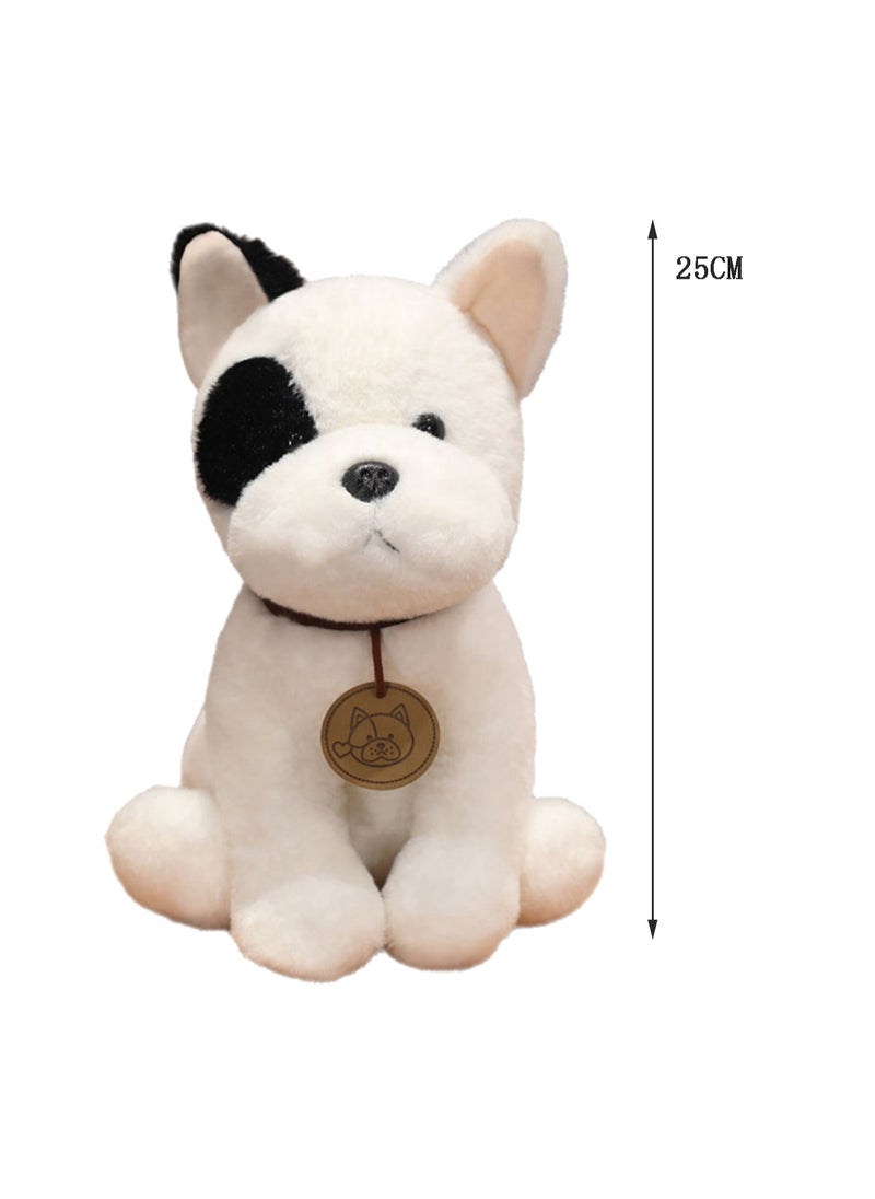 25 CM Simulation Dog Plush Toy Soft Stuffed Cute Animal Doll For Girls And Boys All Ages Gift (Style 6)