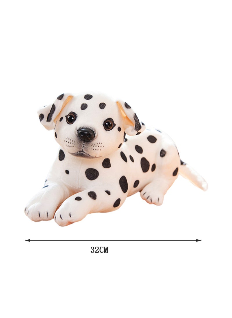 32 CM Simulation Dog Plush Toy Soft Stuffed Cute Animal Doll For Girls And Boys All Ages Gift（Style 5）