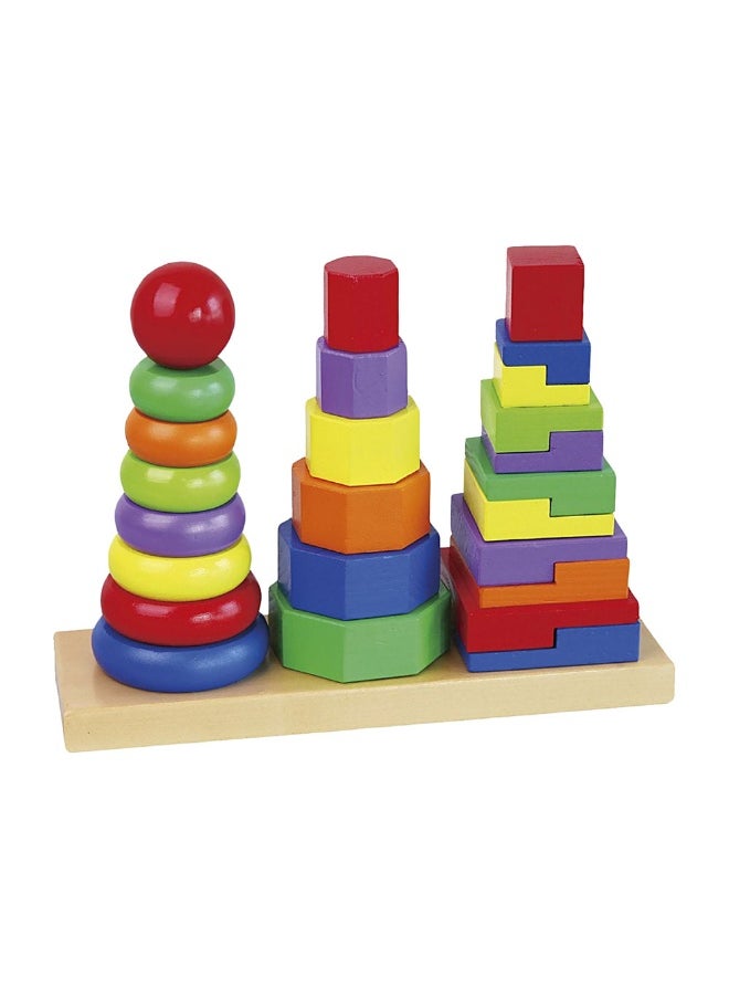 Geometric Stacking Tower