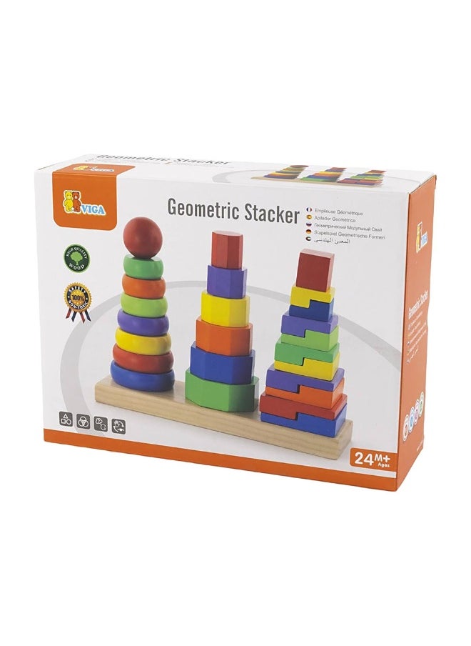 Geometric Stacking Tower