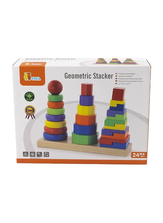 Geometric Stacking Tower