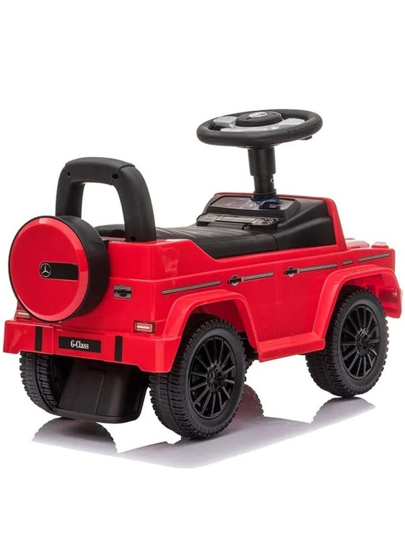 Mercedes-Benz Kids Ride On Push Car Red