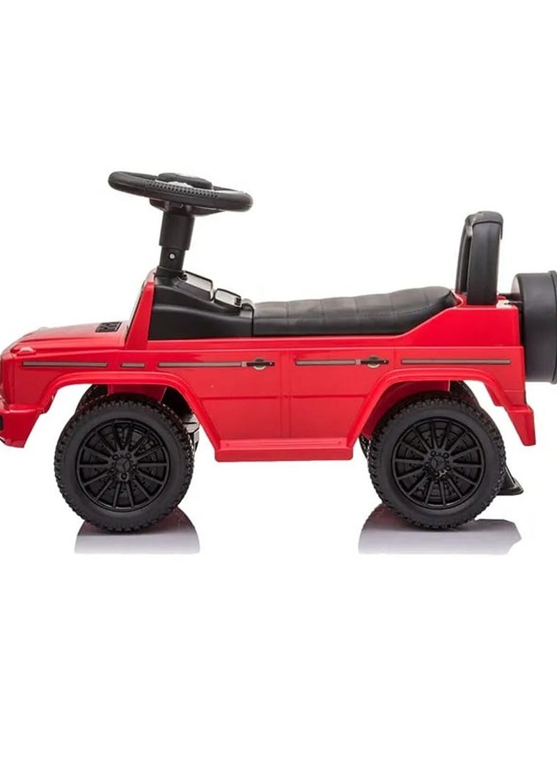 Mercedes-Benz Kids Ride On Push Car Red