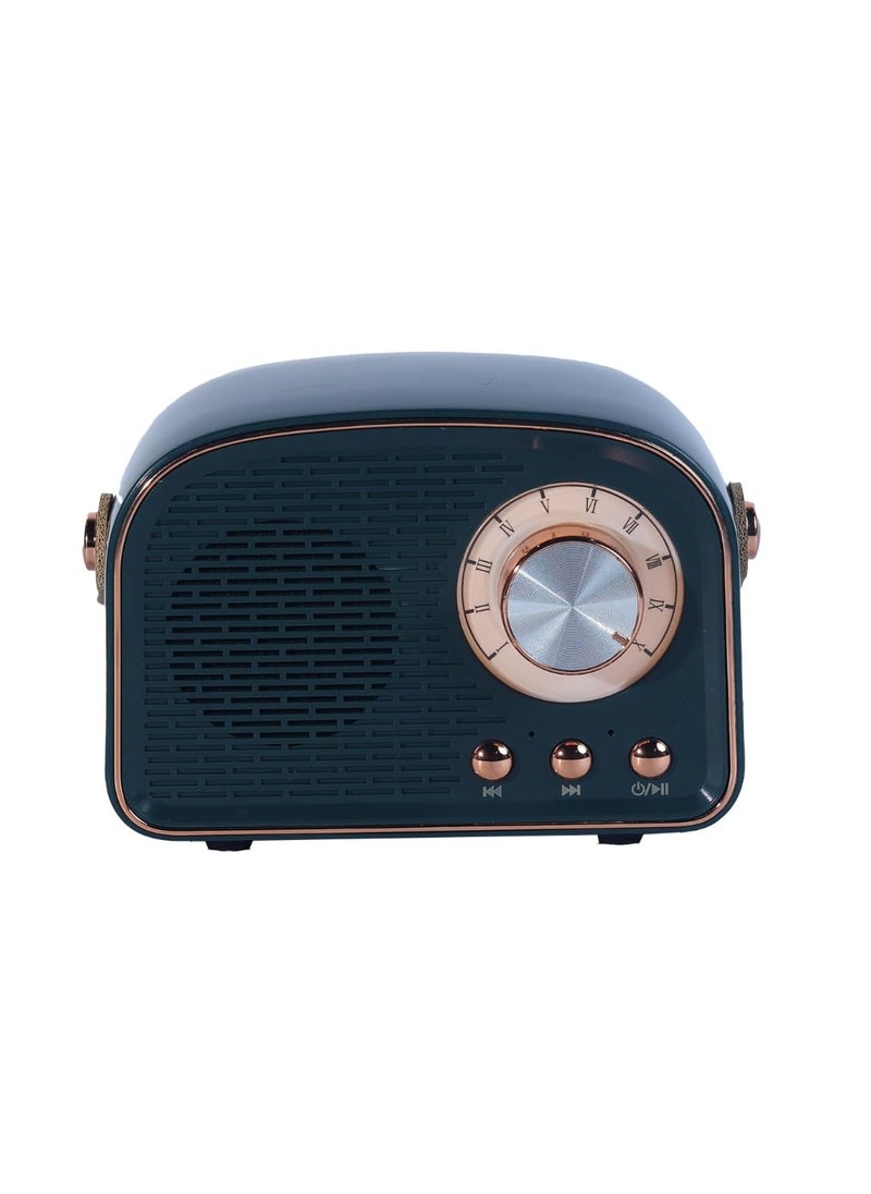 Bluetooth Speaker - Super Long Standby, Stereo Sound, TWS, High Fidelity, Bluetooth, MicroSD/TF, USB Play, FM Radio