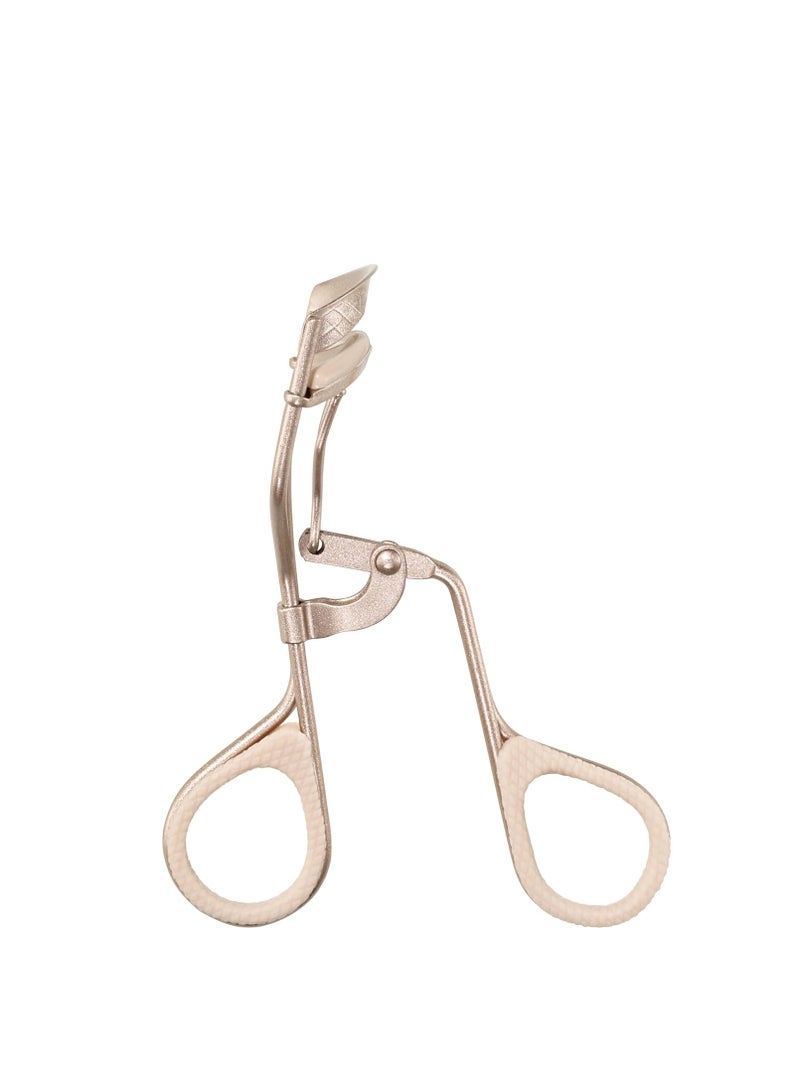 Designer Series Lash Curler, Eyelash Lift for an Eye Opening Look, with Finger Grips for a Non Slip Grip, Easy to Use, 1 Count Beige