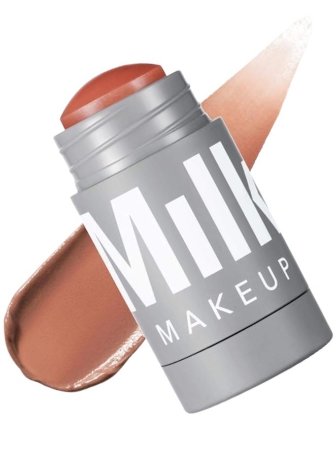 Milk Makeup Lip and Cheek Tint - Pigmented Cream Stick - Natural Vegan Formula - 6ml (Enigma - Rose Beige)