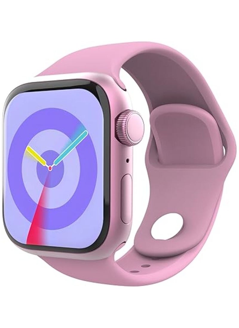 G-Tab GS9 Mini/1.75 Inches Amoled/Always Display On/Raise to Awake/Health Tracking/Multi Sport Mode/1 GB Storage Pink