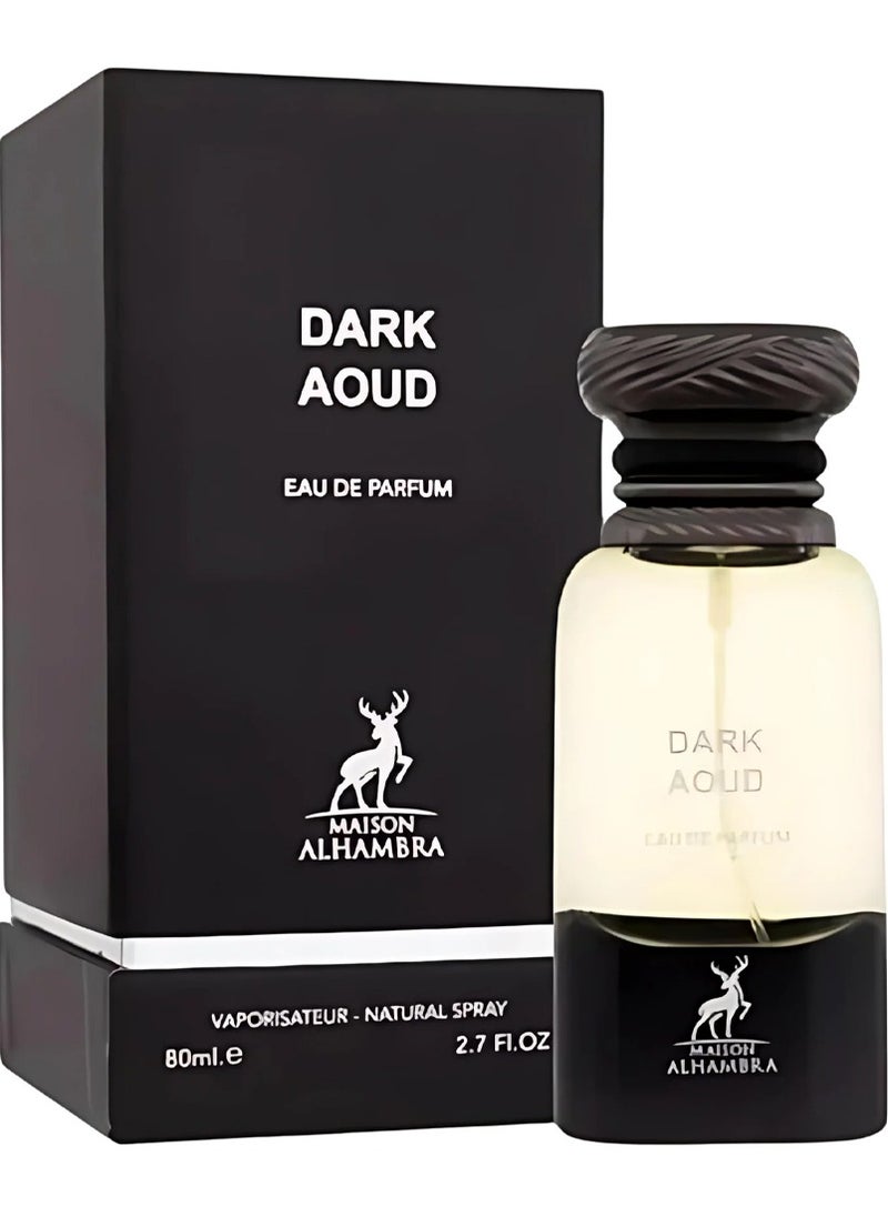 Maison Alhambra Dark Aoud Unisex Eau De Parfum 80ml