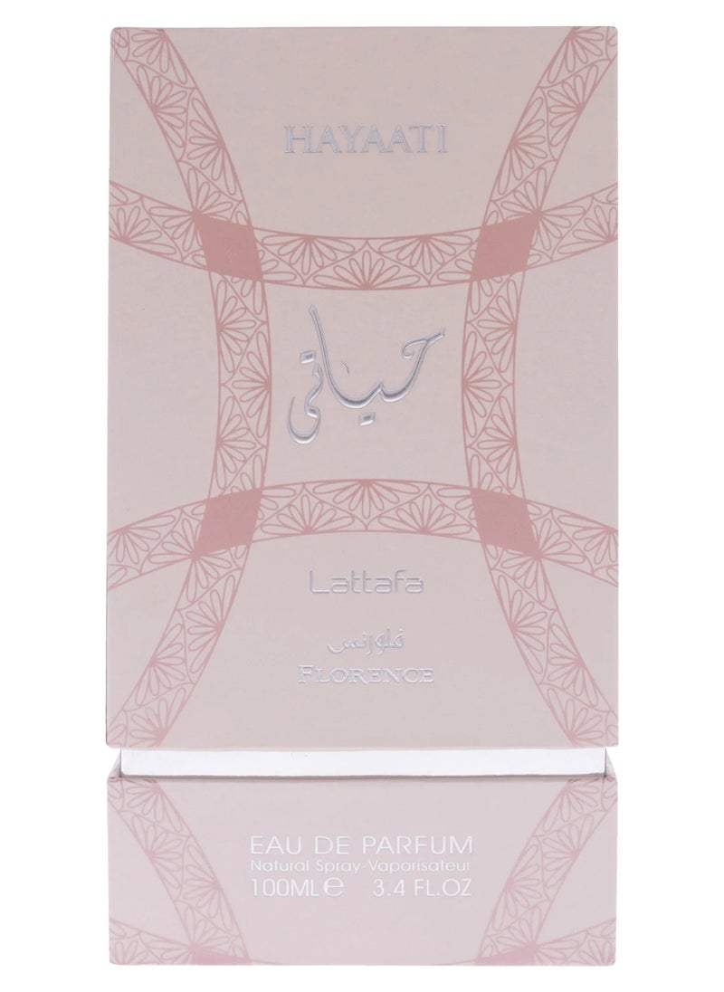 Lattafa Unisex Hayaati Florence EDP 3.4 oz Fragrances 6290360593180