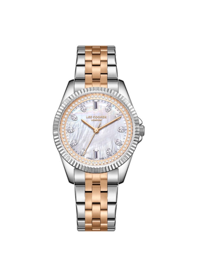 Lee Cooper Women Analog White Dial Watch - LC08033.520