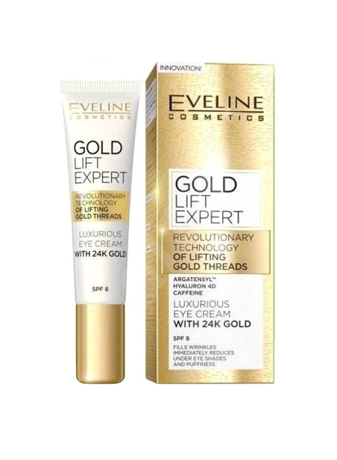 Gold Lift Expert Eye Cream With 24K Gold SPF 8 40ml