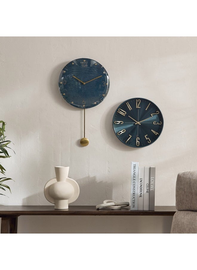 Mido Pendulum Wall Clock 53 X 4 X 30 Cm