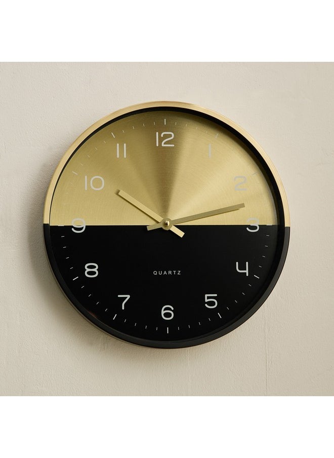 Mido Metal Wall Clock 30.5 X 4 X 30.5 Cm