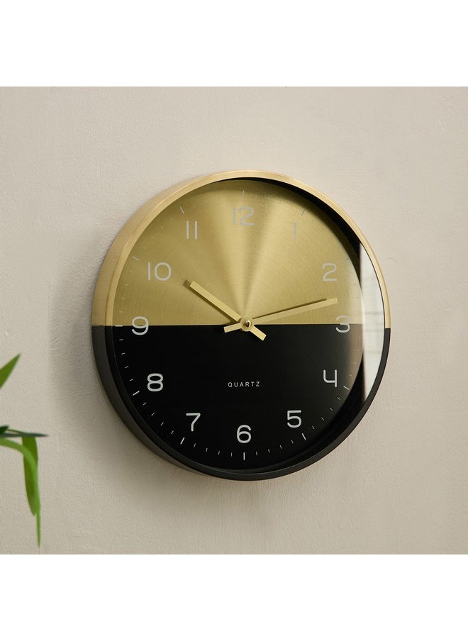 Mido Metal Wall Clock 30.5 X 4 X 30.5 Cm