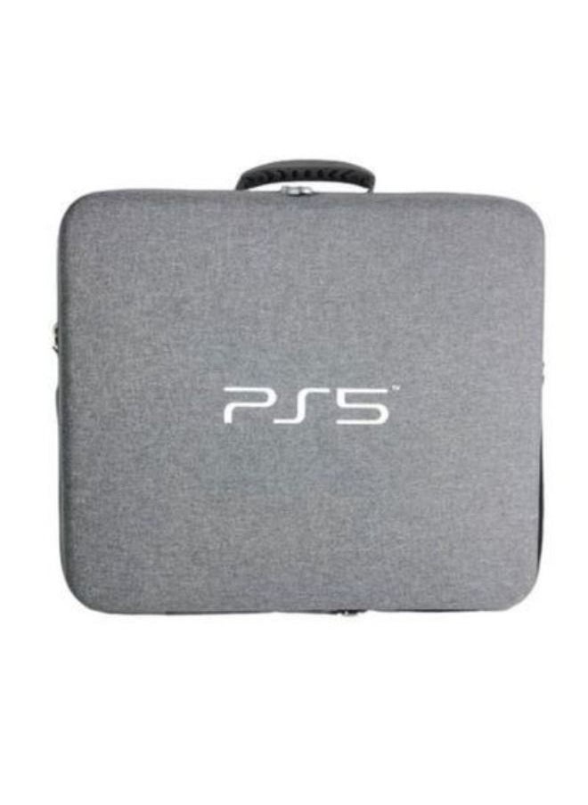 PS5 Carrying Case Travel Storage Bag Compatible with Playstation 5 GREY