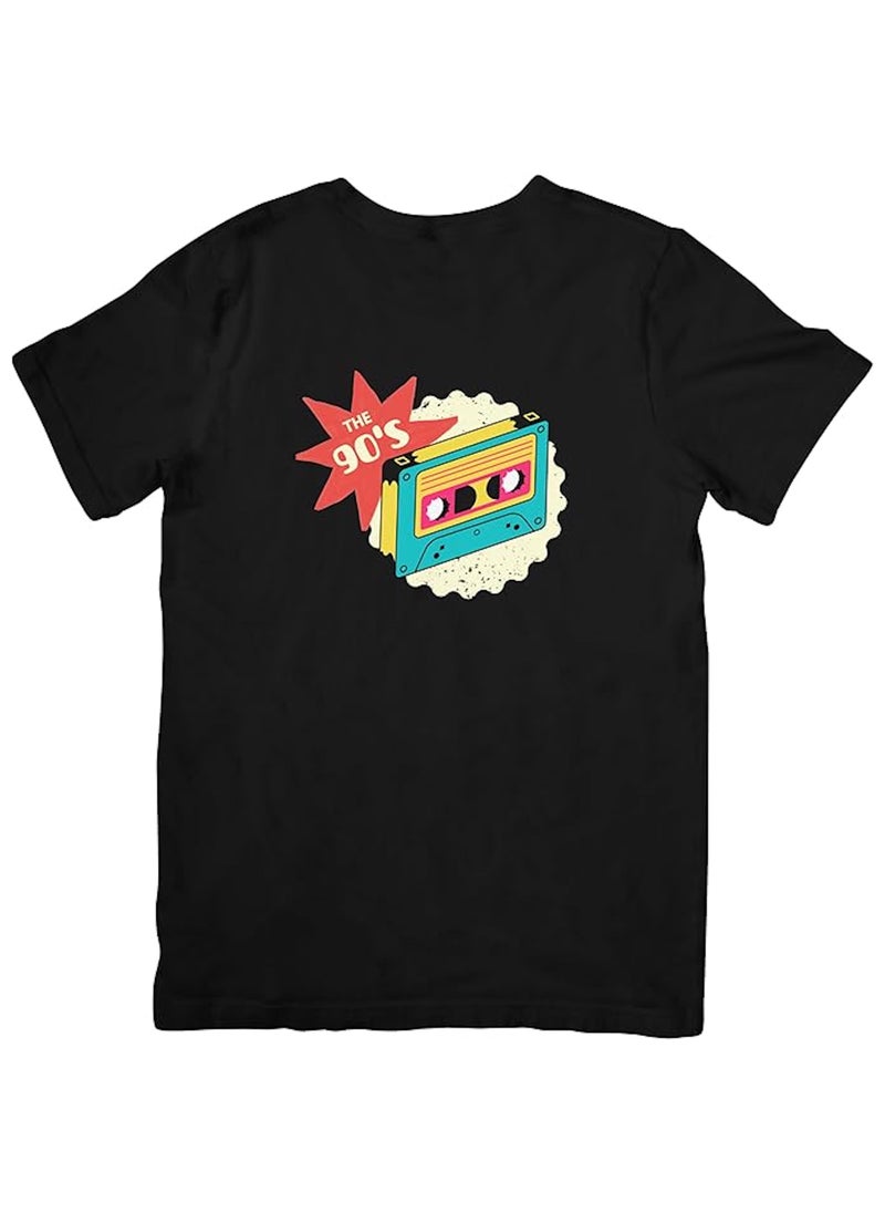 Retro 90's Cassette Tape Unisex T-Shirt, For Man, Woman, Gen-X, 90's Fan