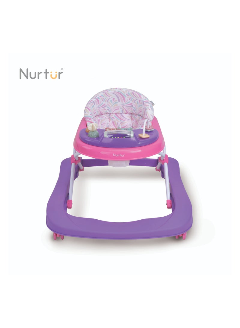 Nurtur 3 In 1 Baby Multi Walker-rocking Function- Music - 3 Height Adjustment, easy fold - Multi