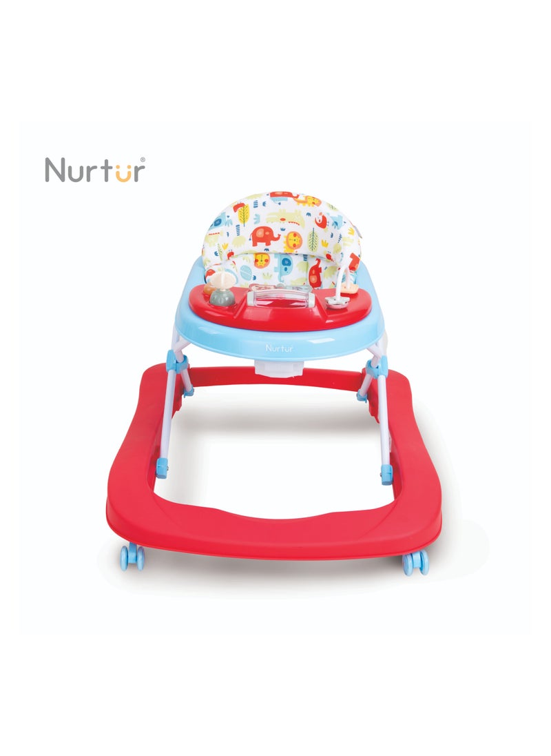Nurtur 3 In 1 Baby Multi Walker-rocking Function- Music - 3 Height Adjustment, easy fold - Multi