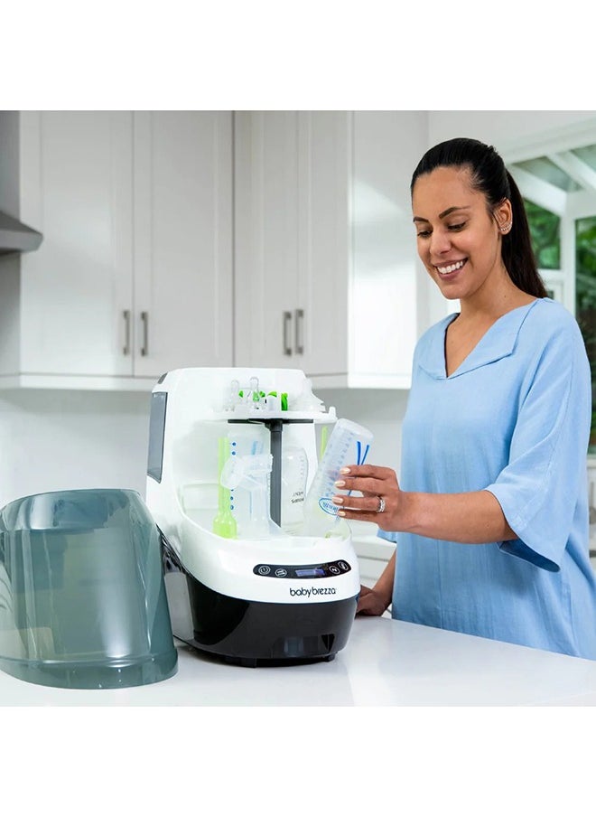 Baby Brezza Bottle Washer Pro - Baby Bottle Washer, Sterilizer + Dryer - All in One Machine Cleans Bottles, Pump Parts, & Sippy Cups - Replaces Hand Washing, Bottle Brushes and Drying Racks