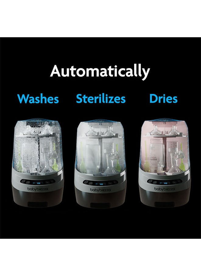 Automatically Bottle Washer PRO Sterilises And Dries Bottles, Pump Parts And Sippy Cups